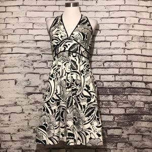 Tropical Halter Dress